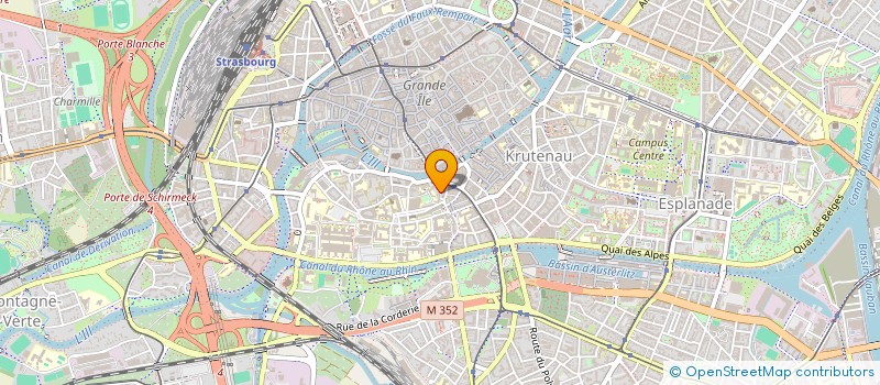 localisation de l'entreprise LA RUCHE EDUCATION à STRASBOURG