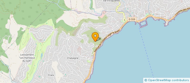 localisation de l'entreprise LA RUE BASSE à SAINTE MAXIME