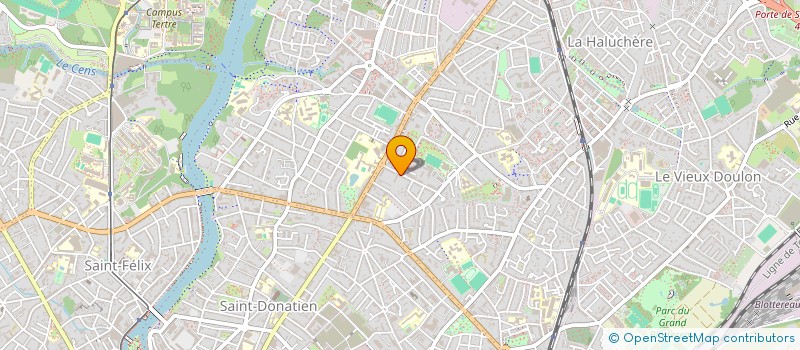 localisation de l'entreprise LA RUE SOLIDAIRE  NANTES