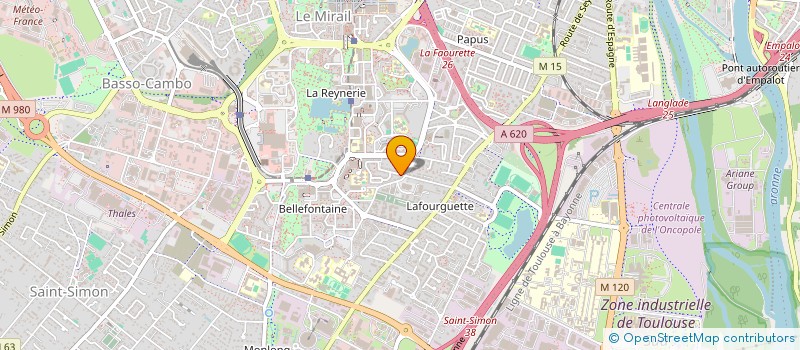localisation de l'entreprise LA RUEE DES NANAS TOULOUSE à TOULOUSE