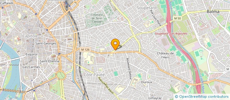 localisation de l'entreprise LA RUEE VERS LE MARIAGE  TOULOUSE