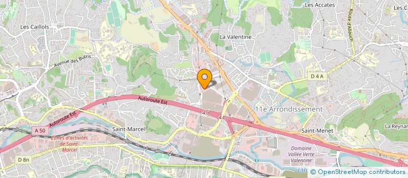 localisation de l'entreprise LA RUISSATELLE à MARSEILLE