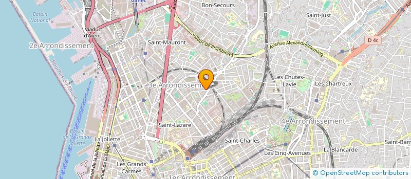 localisation de l'entreprise LA RUMEUR à MARSEILLE