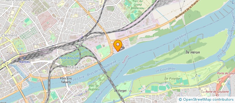 localisation de l'entreprise LA RUMEUR à NANTES