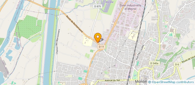 localisation de l'entreprise LA RUPISMAURIENNE à MONTELIMAR