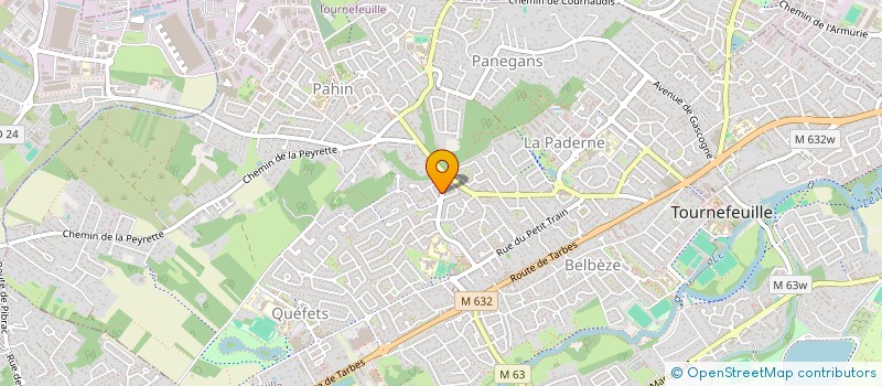 localisation de l'entreprise LA RUSTINE à TOURNEFEUILLE