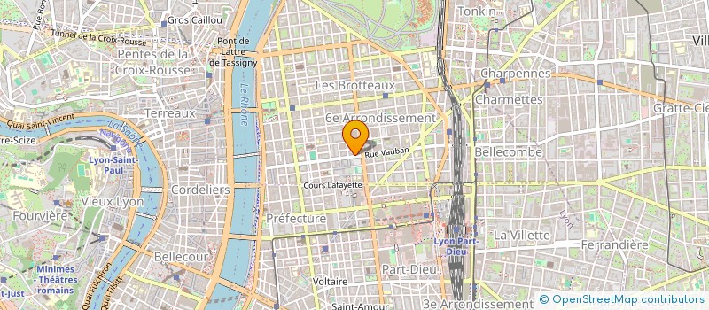 localisation de l'entreprise LA RUTILANTE  LYON