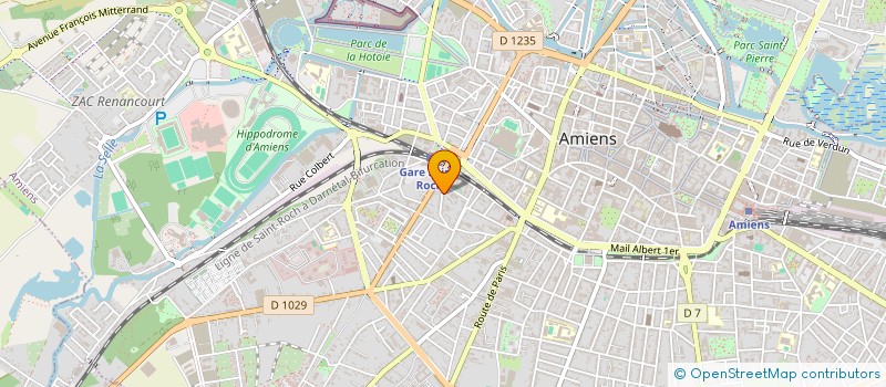 localisation de l'entreprise LA SABLIERE à AMIENS