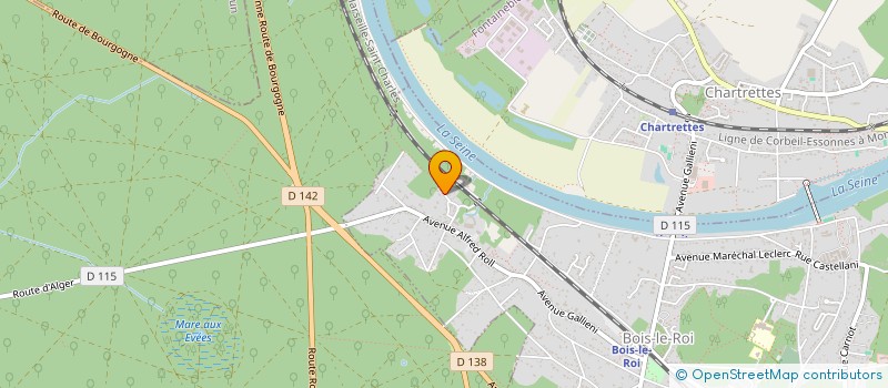 localisation de l'entreprise LA SABLONNAISE à BOIS-LE-ROI