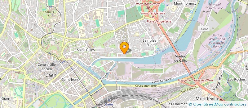 localisation de l'entreprise LA SABLONNIERE à CAEN