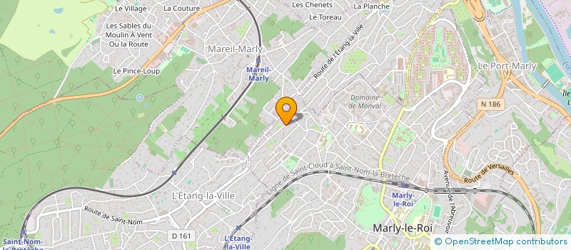 localisation de l'entreprise LA SABOTTE  MARLY-LE-ROI