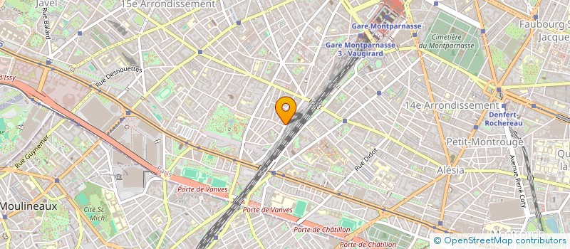 localisation de l'entreprise LA SABRINA  PARIS