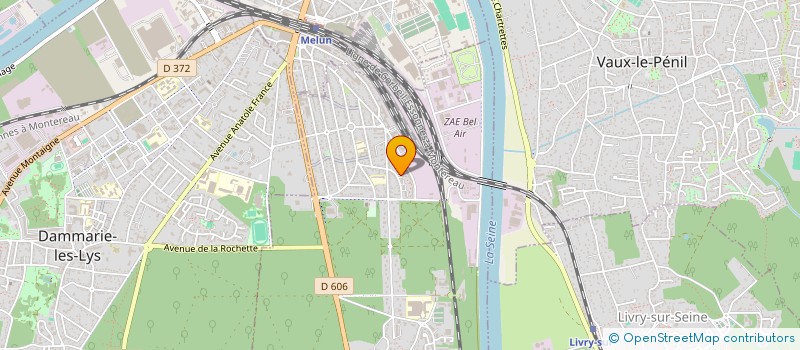 localisation de l'entreprise LA SACOCHE POUR L'EMPLOI à LA ROCHETTE