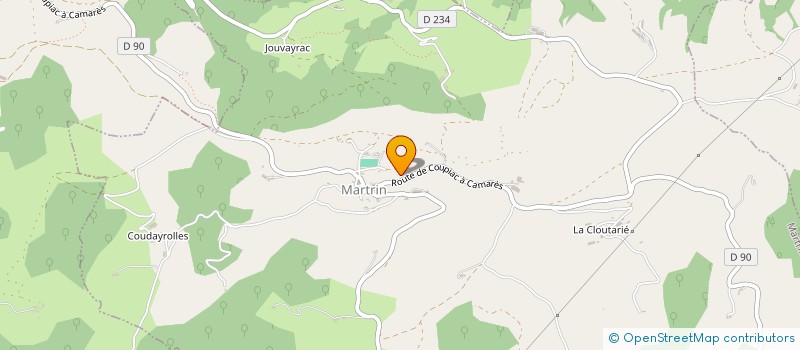 localisation de l'entreprise LA SAFRANIEIRA  MARTRIN