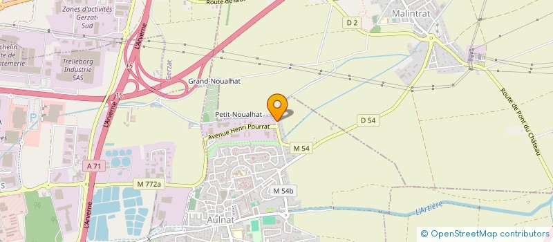 localisation de l'entreprise LA SAGESSE EL HIKMA  AULNAT