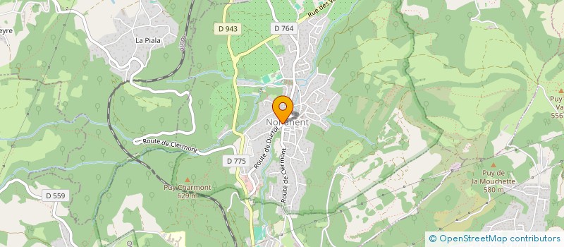 localisation de l'entreprise LA SAINT HUBERT NOHANENTAISE  NOHANENT