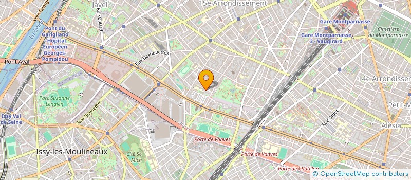 localisation de l'entreprise LA SAINT LOUIS DE VAUGIRARD  PARIS