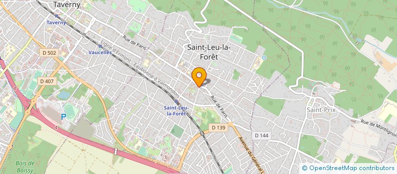 localisation de l'entreprise LA SAINT LOUPIENNE à SAINT-LEU-LA-FORET