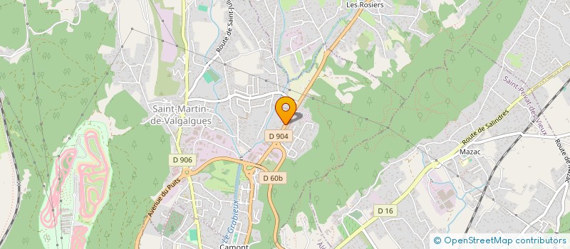 localisation de l'entreprise LA SAINT MARTINOISE à SAINT-MARTIN-DE-VALGALGUES