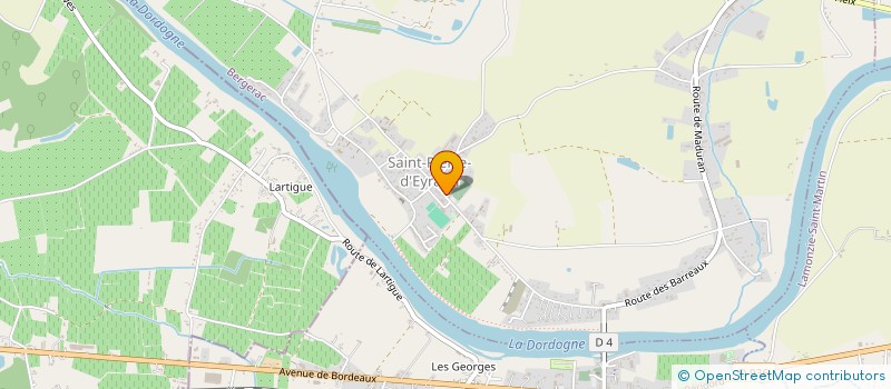 localisation de l'entreprise LA SAINT PIERROISE IMMO  SAINT-PIERRE-D'EYRAUD