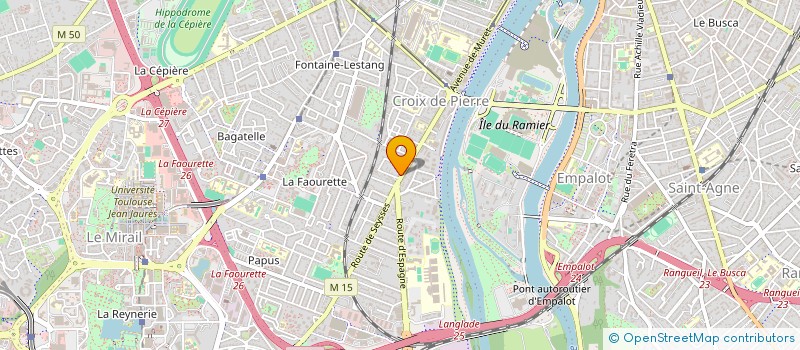 localisation de l'entreprise LA SAISON  TOULOUSE