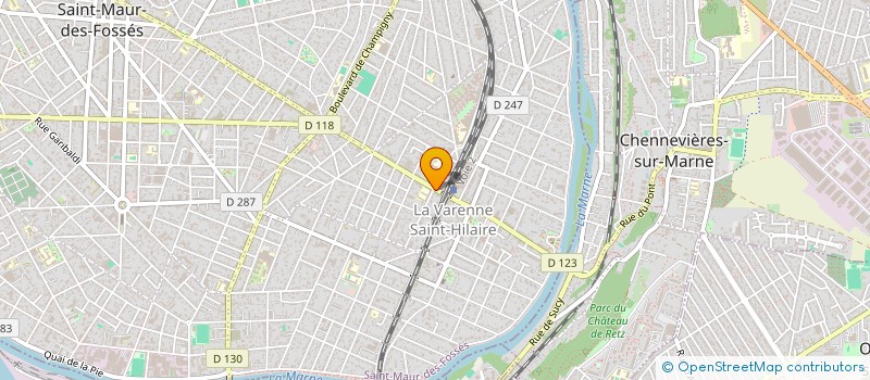 localisation de l'entreprise LA SAISON DES SACS à SAINT-MAUR-DES-FOSSES