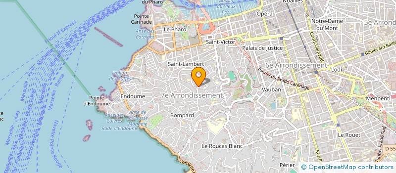 localisation de l'entreprise LA SAJU à MARSEILLE