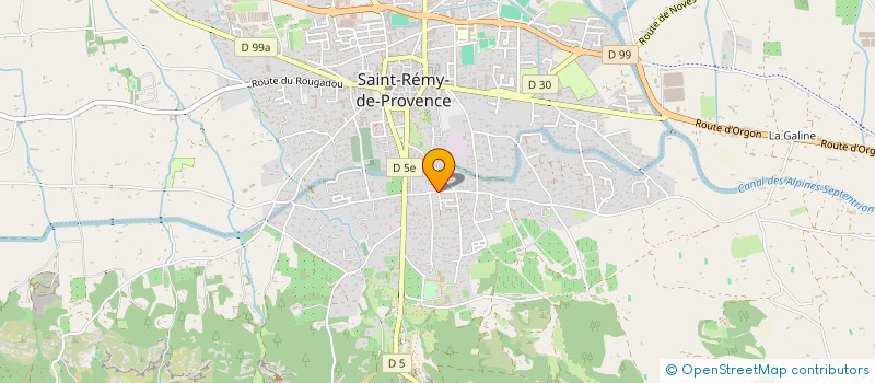 localisation de l'entreprise LA SALADELLE à SAINT-REMY-DE-PROVENCE