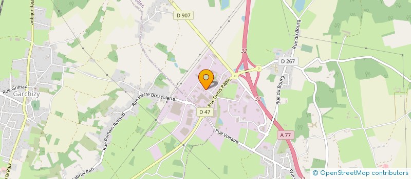 localisation de l'entreprise LA SALAISON à VARENNES-VAUZELLES