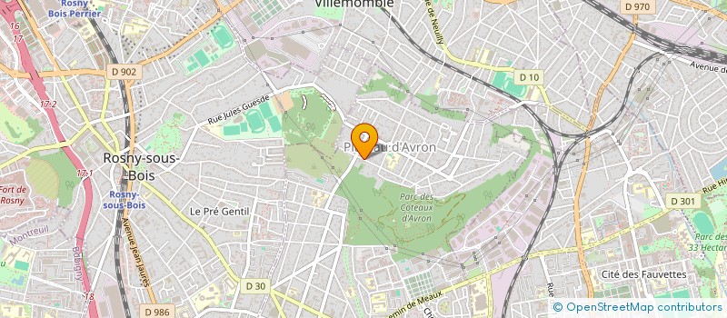 localisation de l'entreprise LA SALAMANDRE  NEUILLY-PLAISANCE