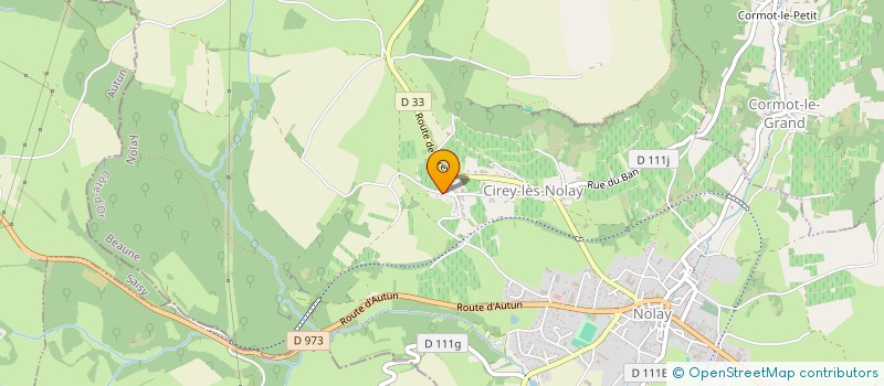 localisation de l'entreprise LA SALAMANDRE  VAL-MONT