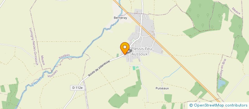 localisation de l'entreprise LA SALAMANDRE  VOINSLES