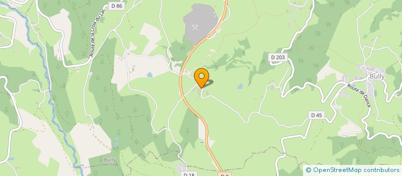 localisation de l'entreprise LA SALAMANDRE  BULLY