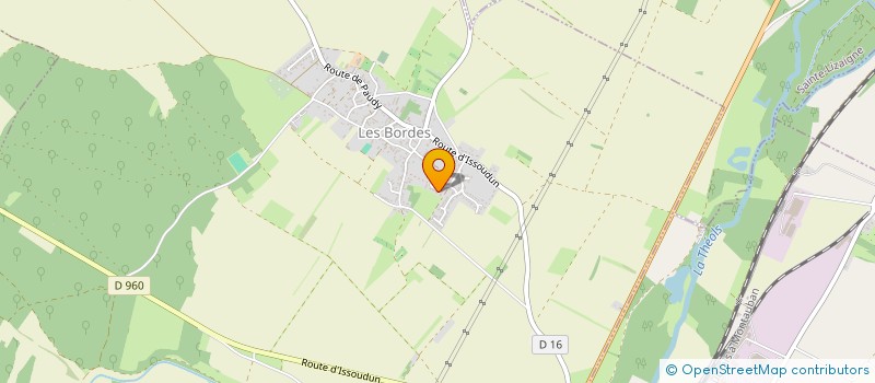 localisation de l'entreprise LA SALAMANDRE à LES BORDES