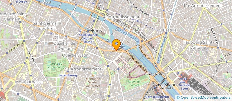localisation de l'entreprise LA SALAMANDRE CONCEPT à PARIS