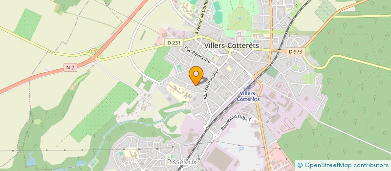 localisation de l'entreprise LA SALAMANDRE COTTEREZIENNE à VILLERS-COTTERETS