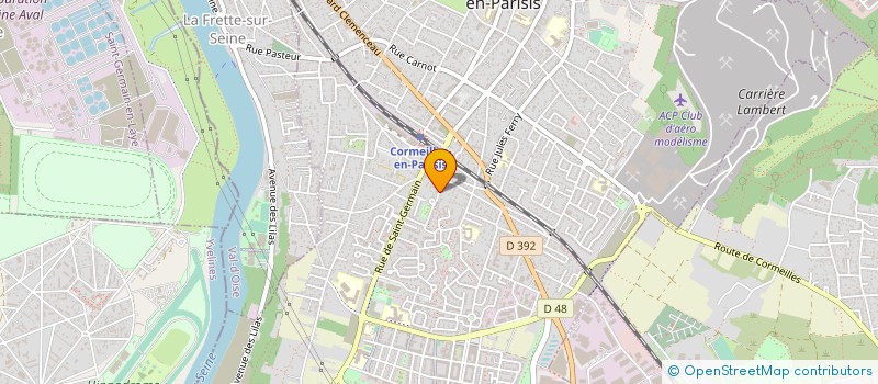 localisation de l'entreprise LA SALENSON à CORMEILLES-EN-PARISIS