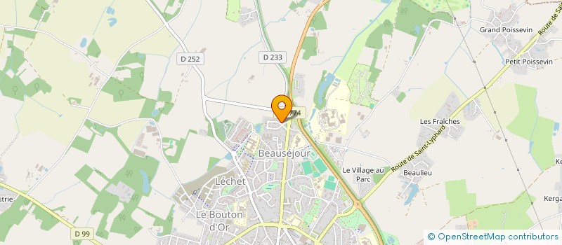 localisation de l'entreprise LA SALENTE  GUERANDE