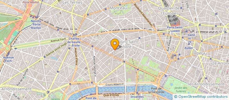 localisation de l'entreprise LA SALESSE  PARIS