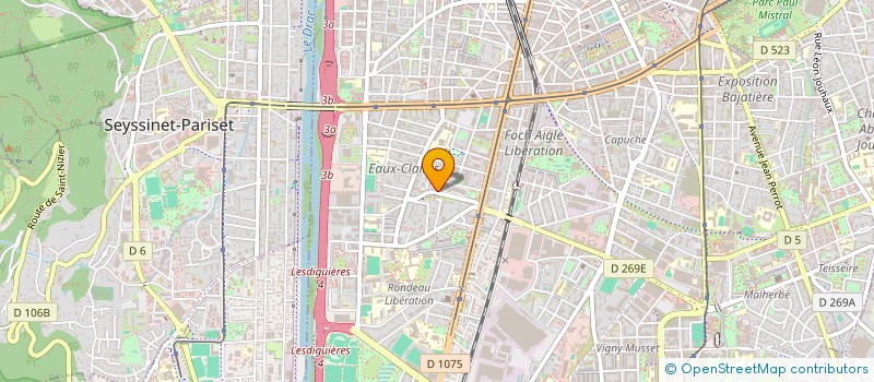 localisation de l'entreprise LA SALIERE  GRENOBLE