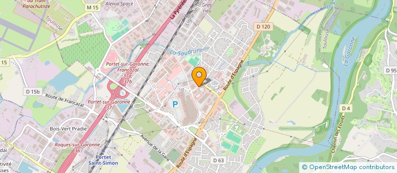 localisation de l'entreprise LA SALLE à PORTET-SUR-GARONNE