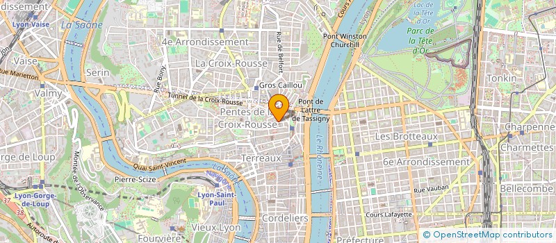 localisation de l'entreprise LA SALLE à LYON