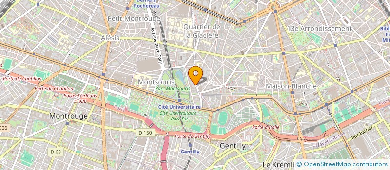 localisation de l'entreprise LA SALLE D'ARMES - LSA  PARIS