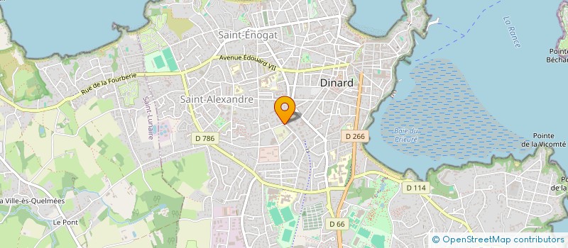 localisation de l'entreprise LA SALLE DINARD  DINARD