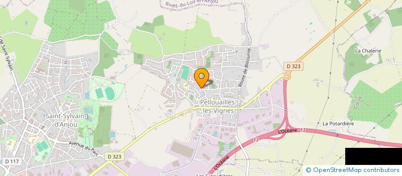 localisation de l'entreprise LA SALLE JOULAIN  VERRIERES-EN-ANJOU