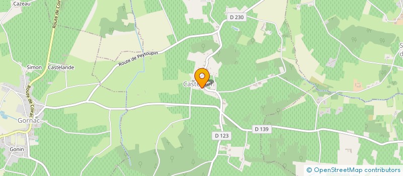 localisation de l'entreprise LA SALLE LP  CLEYRAC