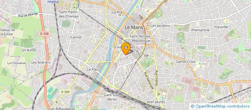 localisation de l'entreprise LA SALSA à LE MANS