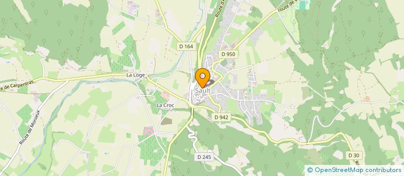 localisation de l'entreprise LA SALTESIENNE à SAULT