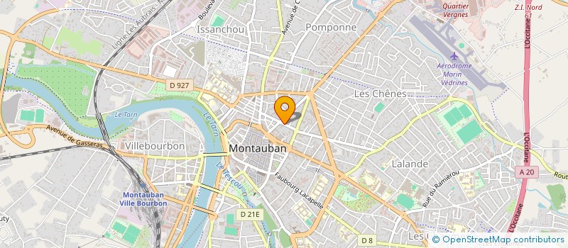 localisation de l'entreprise LA SALVE  MONTAUBAN