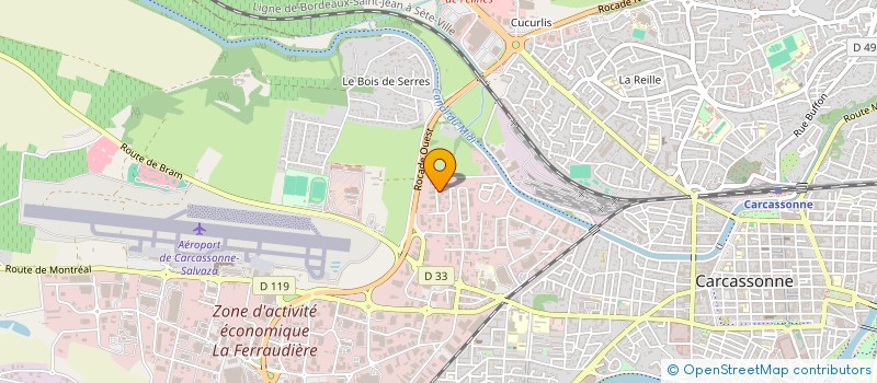 localisation de l'entreprise LA SALZ à CARCASSONNE